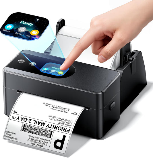 Phomemo PM64D Touchscreen Shipping Label Printer