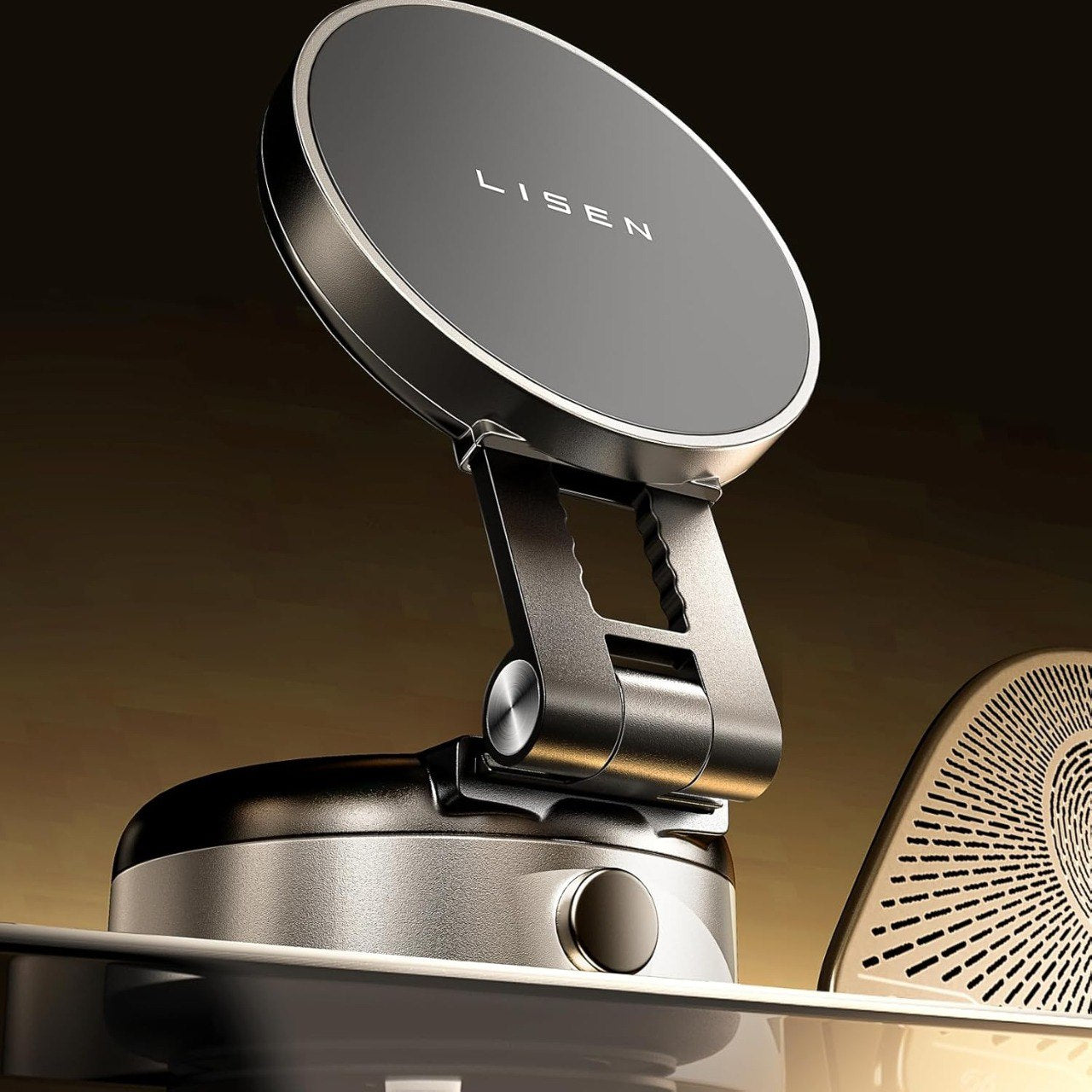 Electric Vacuum Suction Phone Holder for iPhone 17