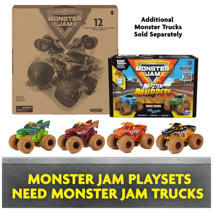 Monster Jam Garage Playset with Grave Digger Truck