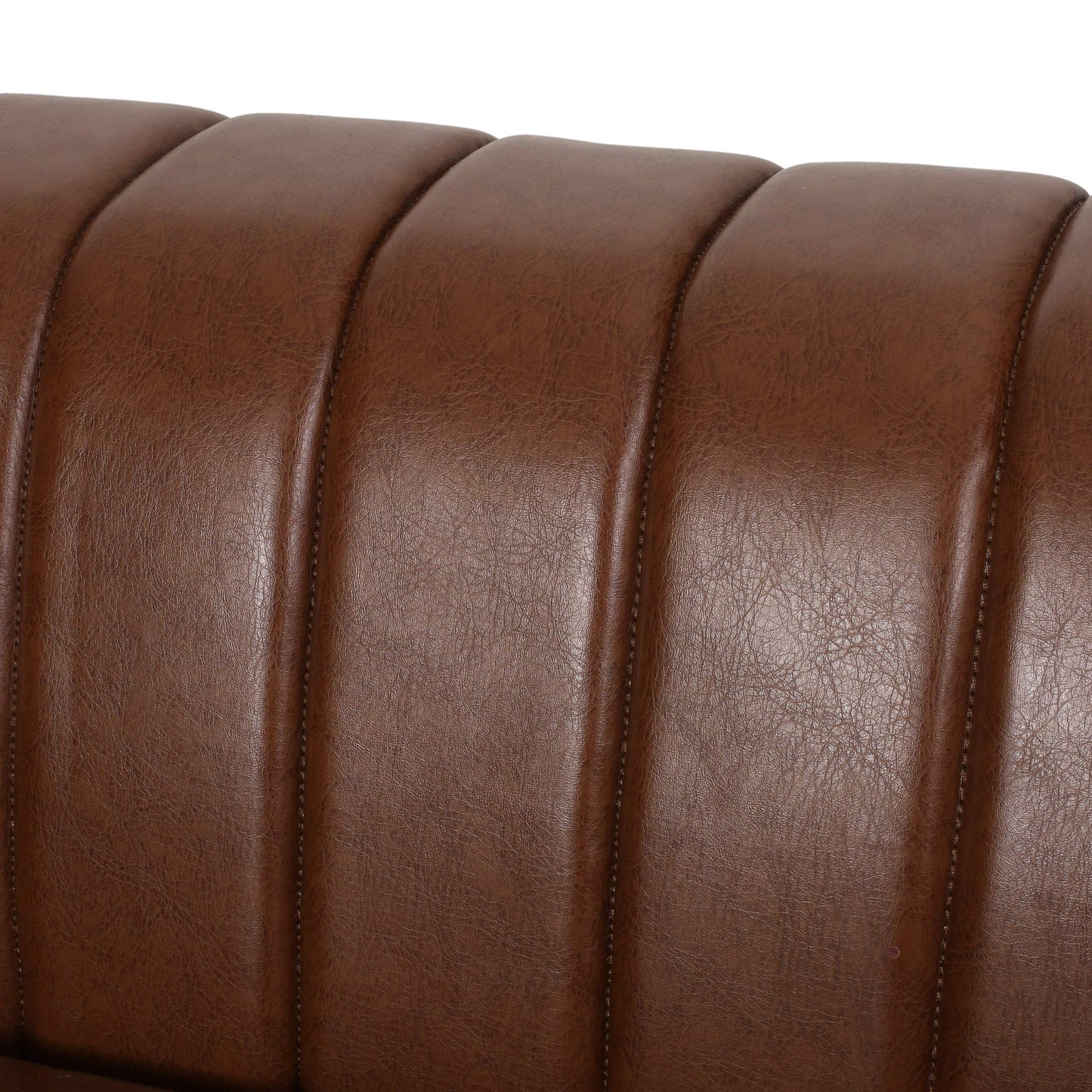 3-Seater Sofa with Nailhead Trim by Christopher Knight
