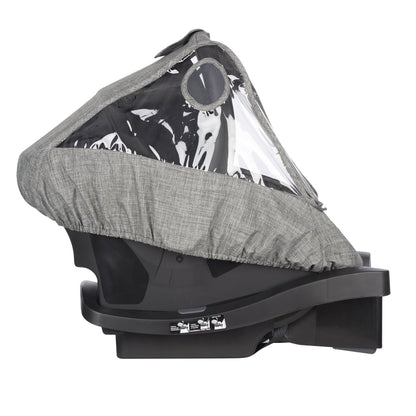 Evenflo Infant Car Seat Weather Shield, Rain Cover, Ventilated Panels (Gray Melange)