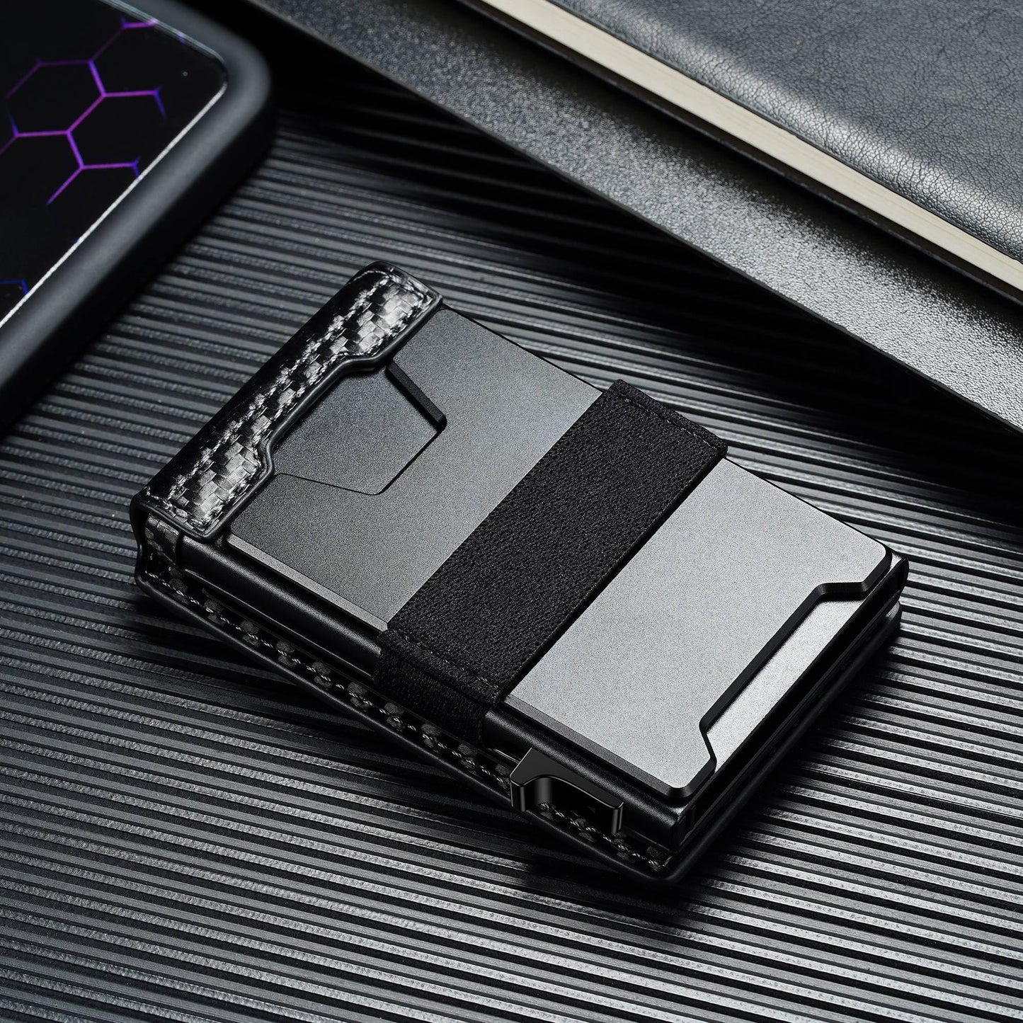 Slim RFID Blocking Wallet for Men by furid