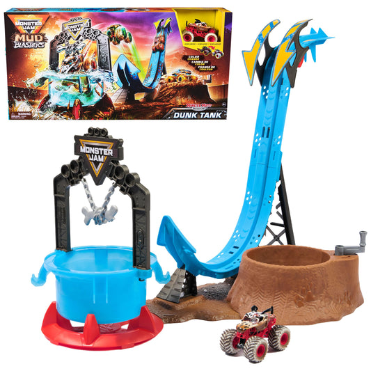 Monster Jam Dunk Tank Playset for Kids