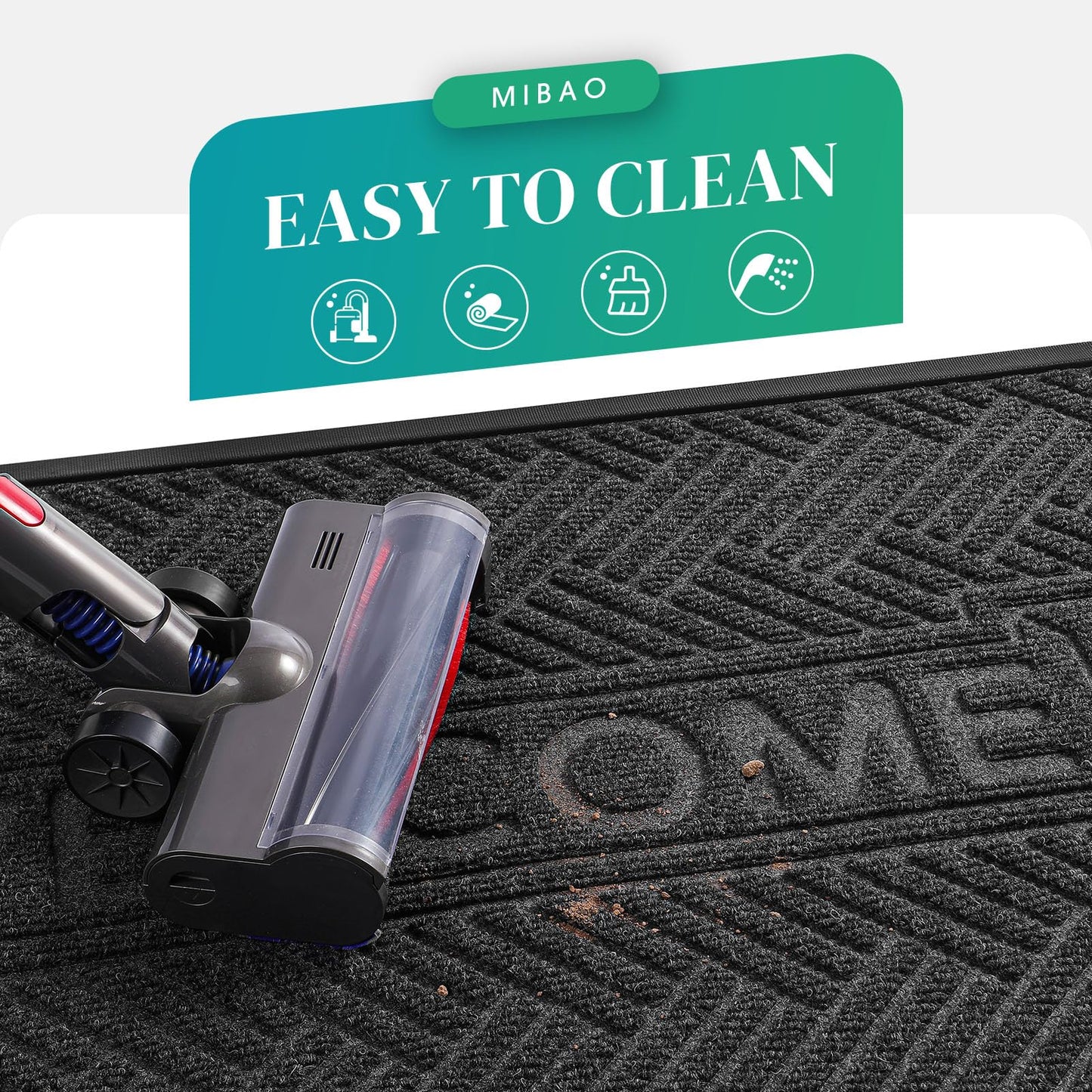 Welcome Non-Slip Outdoor Doormat