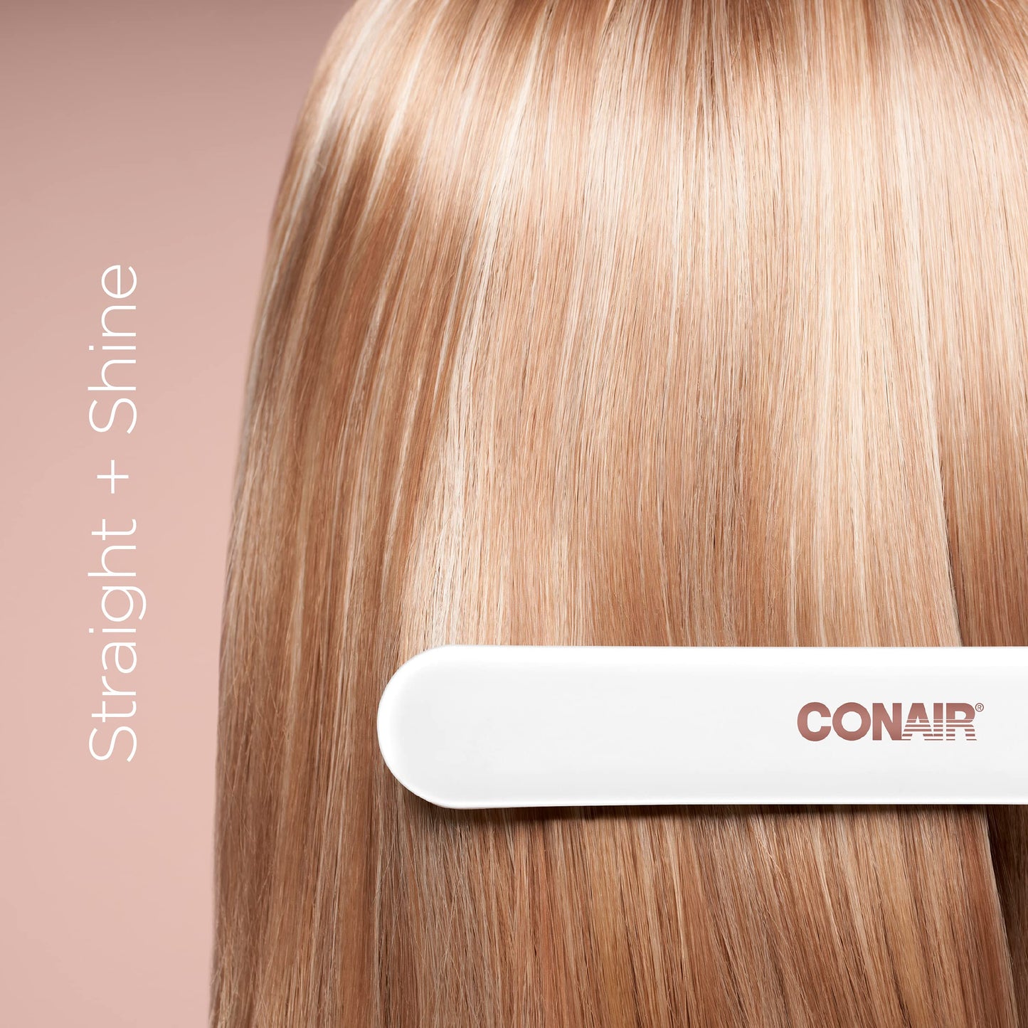 Conair 1-Inch Double Ceramic Flat Iron for Styling