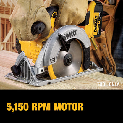 DEWALT 20V MAX Circular Saw with 6-1/2-Inch Blade