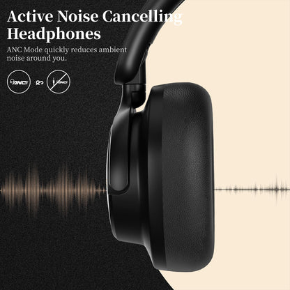 Falebare Bluetooth Noise Cancelling Headphones with Mic