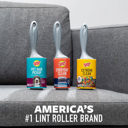 3 Pack Scotch-Brite Lint Roller for Pet Hair