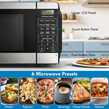 Kenmore 0.7 Cu Ft Stainless Steel Microwave Oven