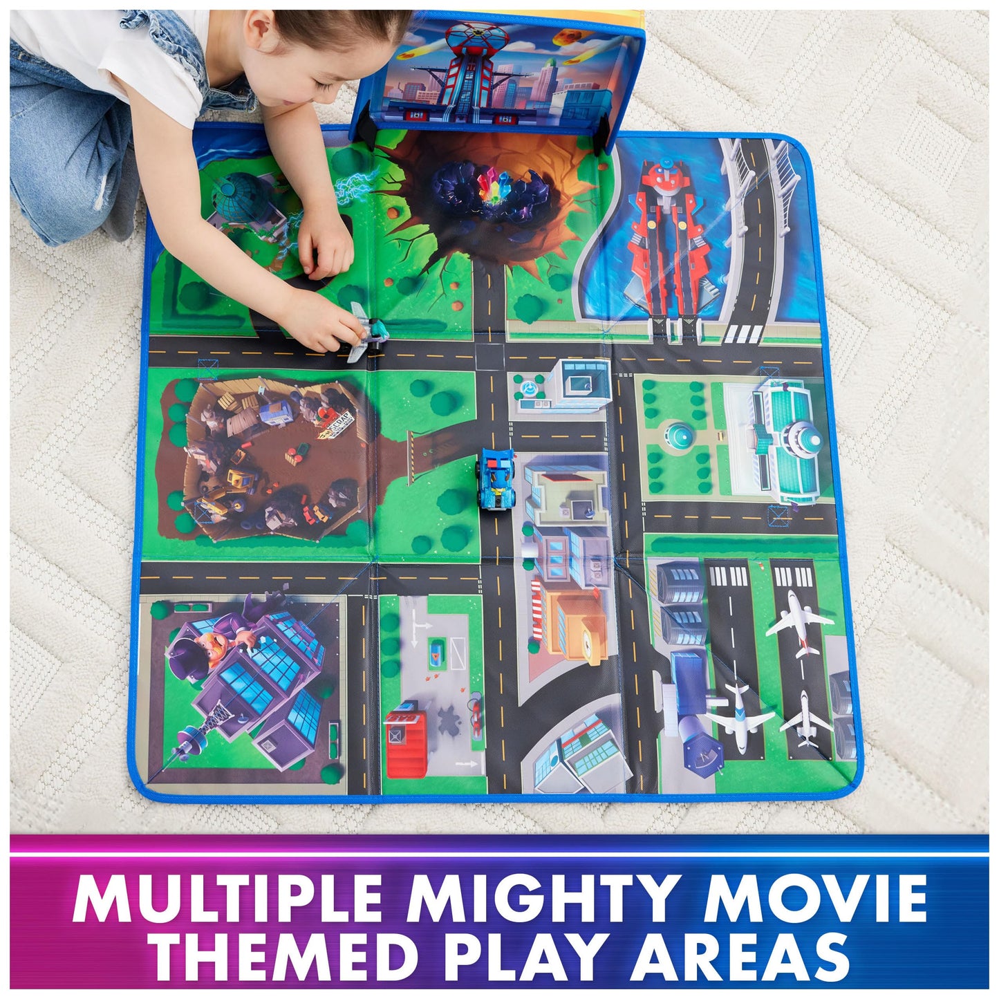 Paw Patrol Mighty Movie Pup Squad Play Mat Pack