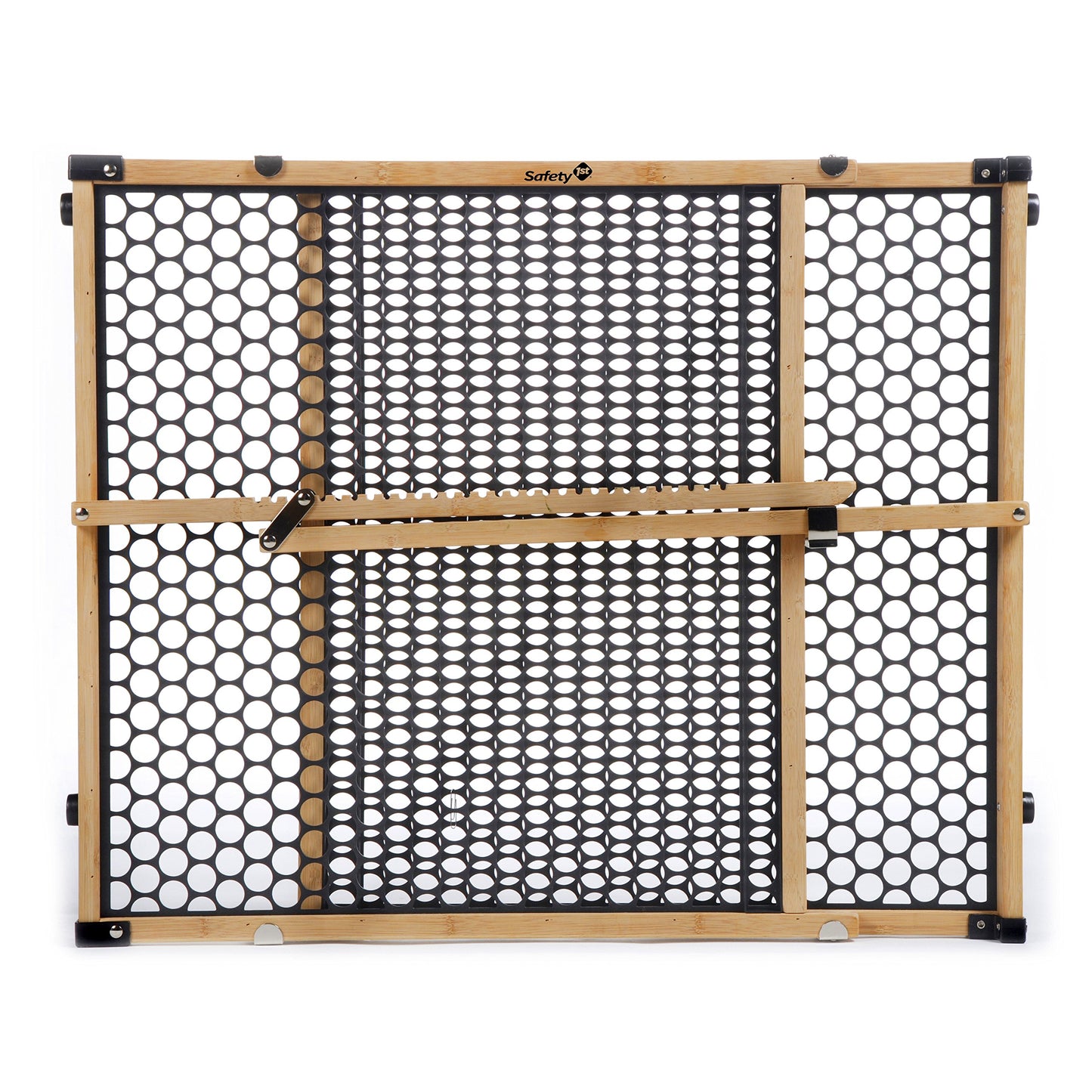 Safety 1st Eco-Friendly Nature Next Bamboo Gate, Bamboo and Black, Fits Spaces between 28" and 42" Wide