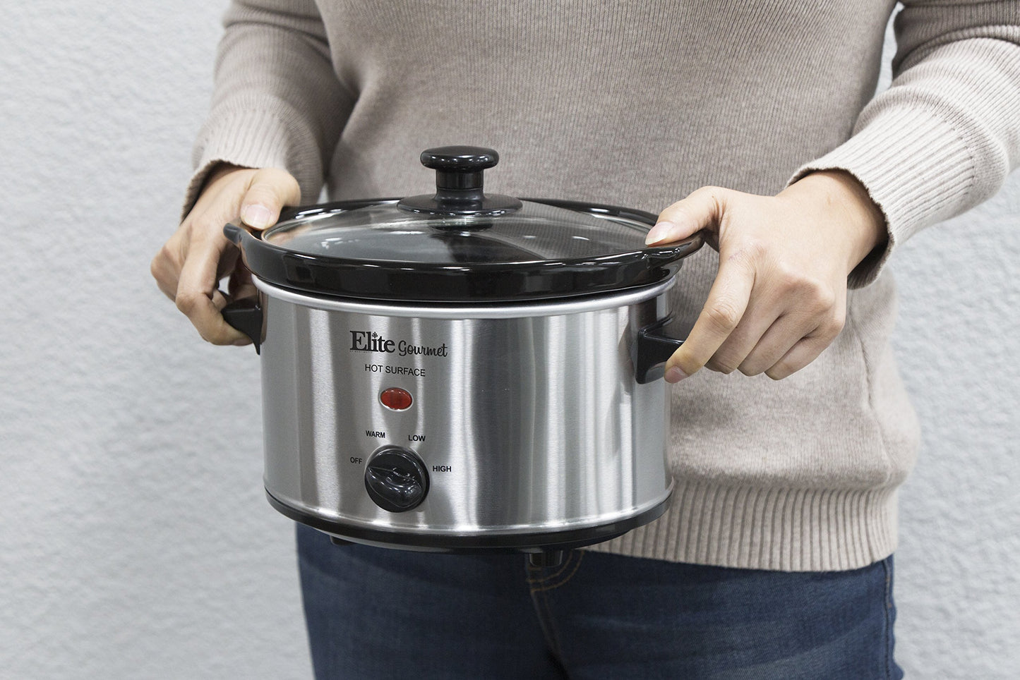 2 Quart Elite Gourmet Electric Slow Cooker