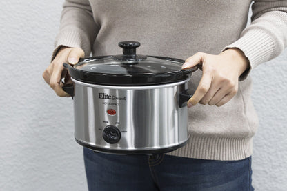 2 Quart Elite Gourmet Electric Slow Cooker