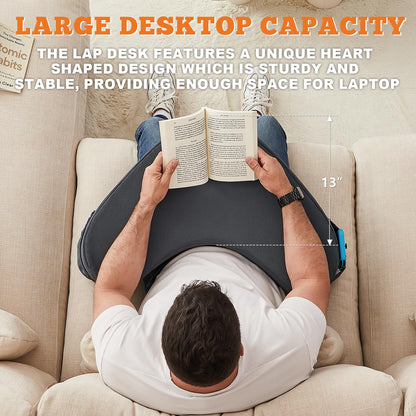Lap Desk Pillow for Laptop and Reading