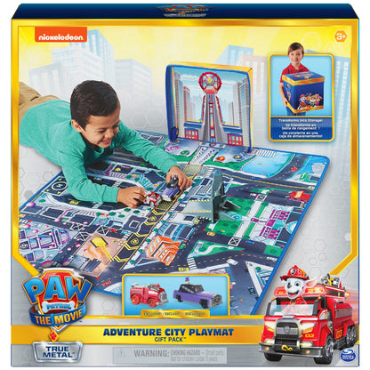 Paw Patrol Adventure City Play Mat with Toy Cars