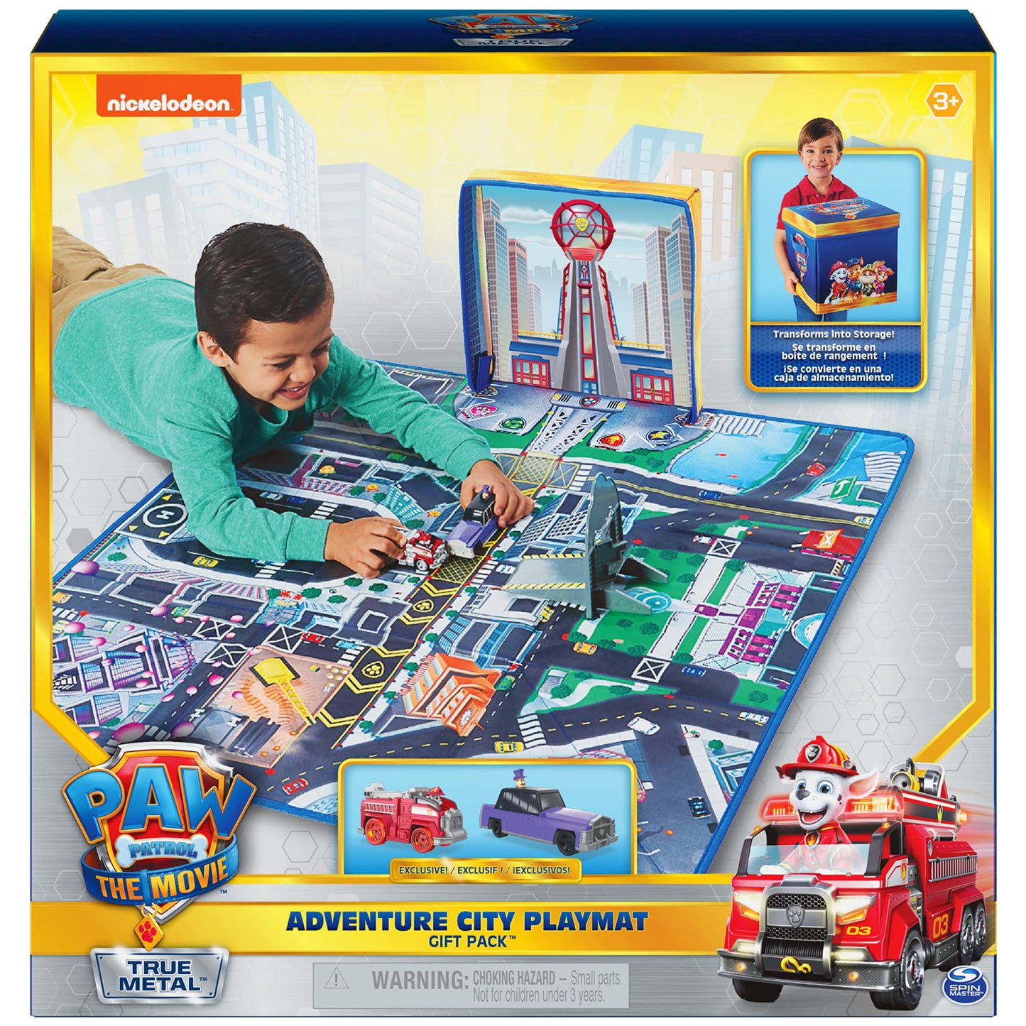Paw Patrol Adventure City Play Mat Set with Cars