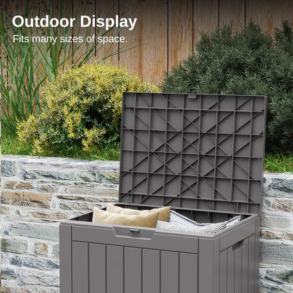 Outdoor Storage Box for Cushions and Tools