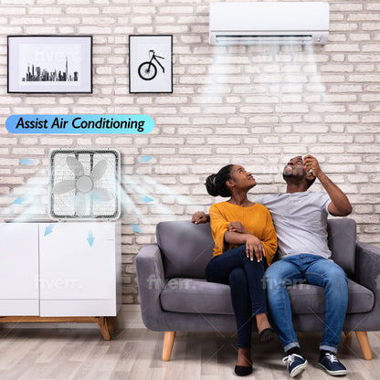Comfort Zone 20-Inch 3-Speed Box Fan