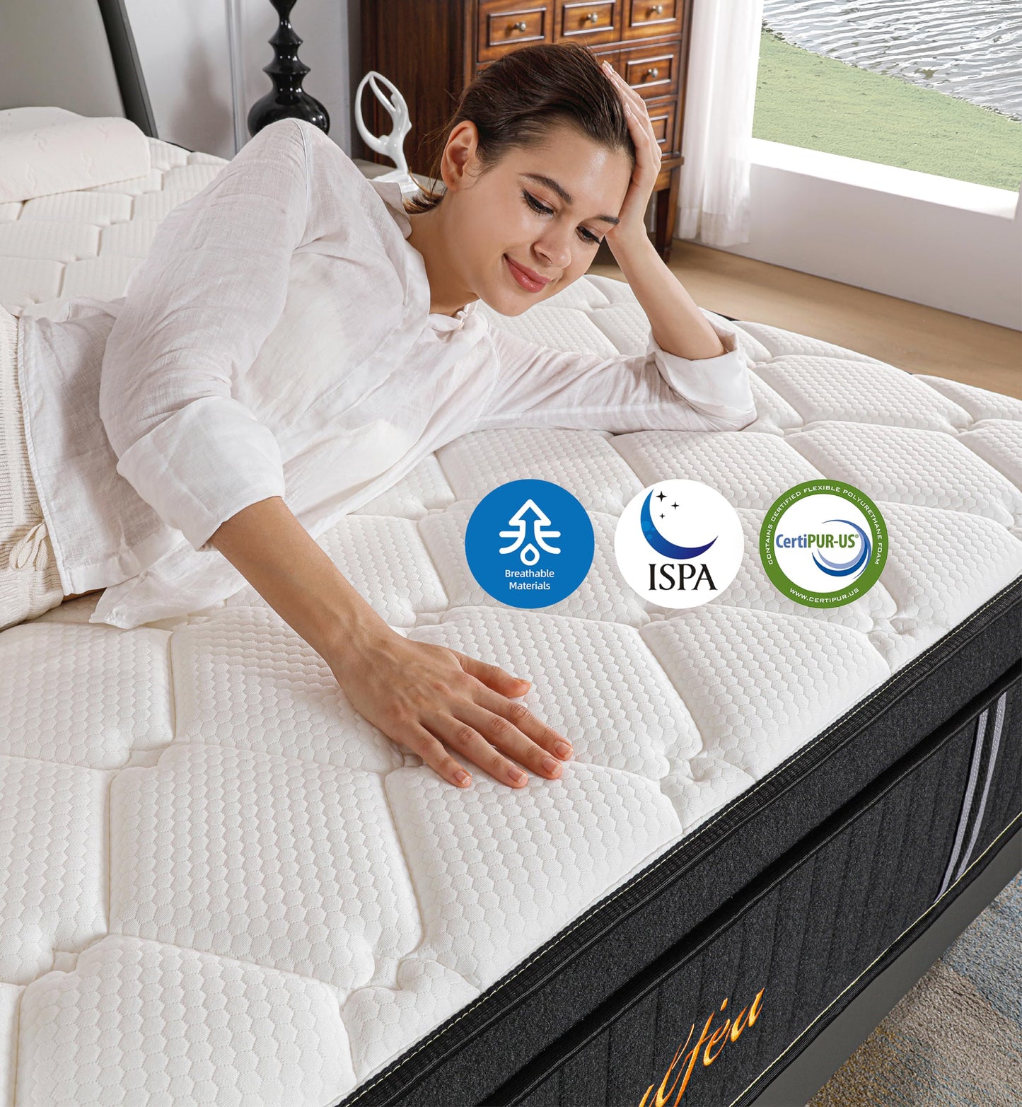 Soulfea 12 Inch Hybrid Full Mattress in a Box
