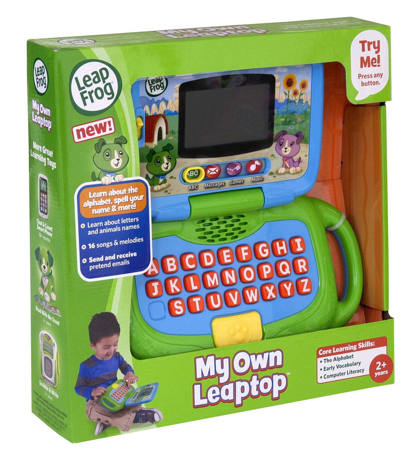 LeapFrog My Own Leaptop - Green Learning Toy