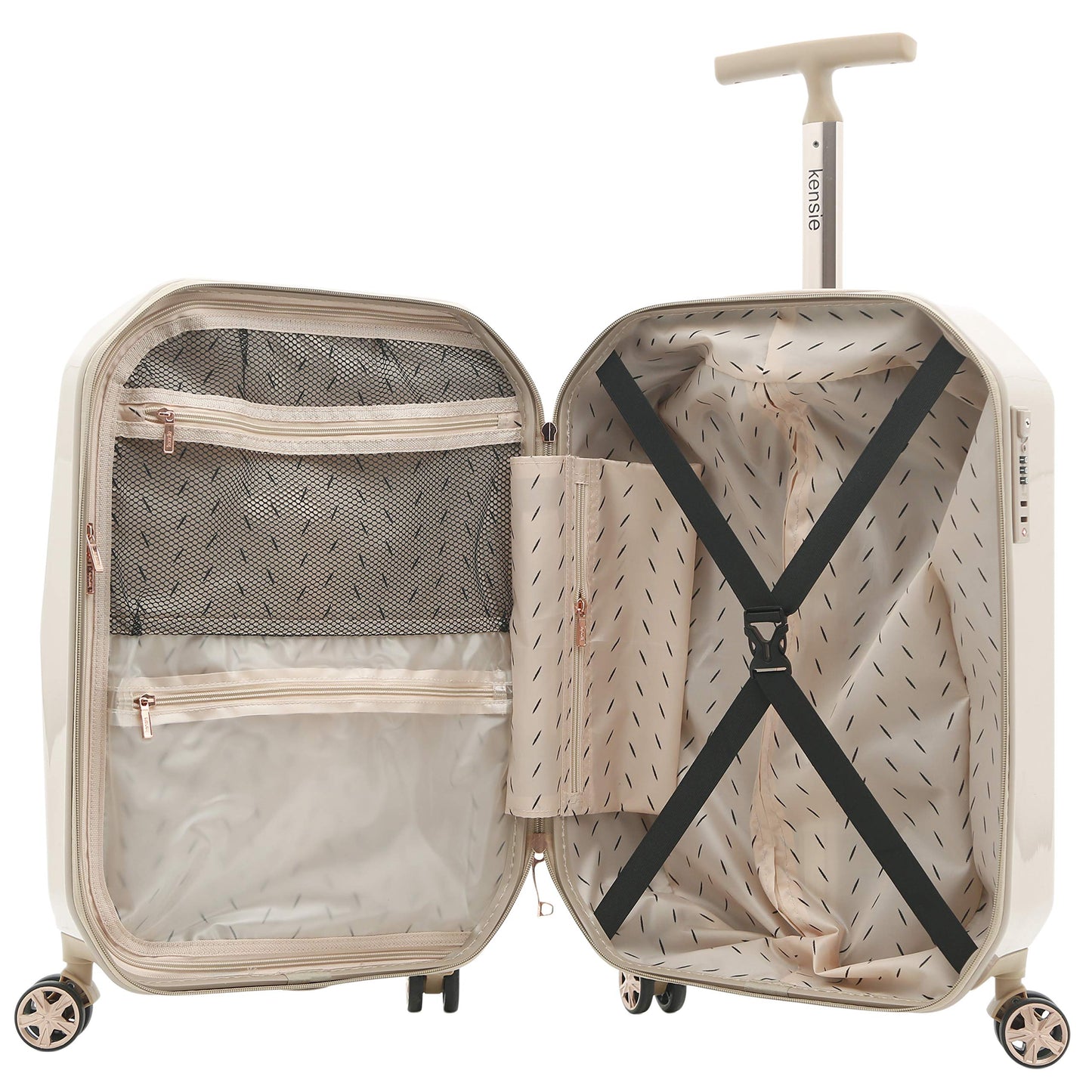 20-Inch Carry-On Luggage Set by kensie
