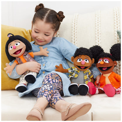 GUND Sesame Street Ji-Young Plush Doll 13"