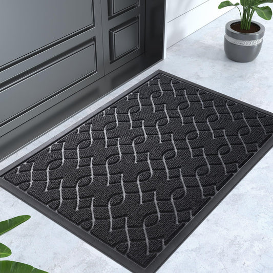 Yimobra Waterproof Non-Slip Outdoor Door Mat