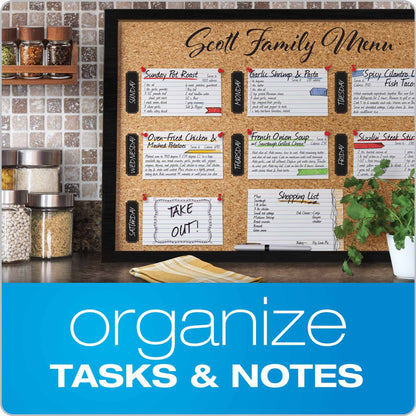 Oxford Ruled 4" x 6" Index Cards, 1000 Pack