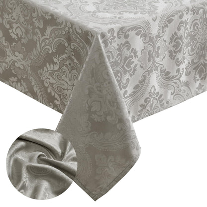 ELRENE Damask Waterproof Tablecloth 60" x 144"