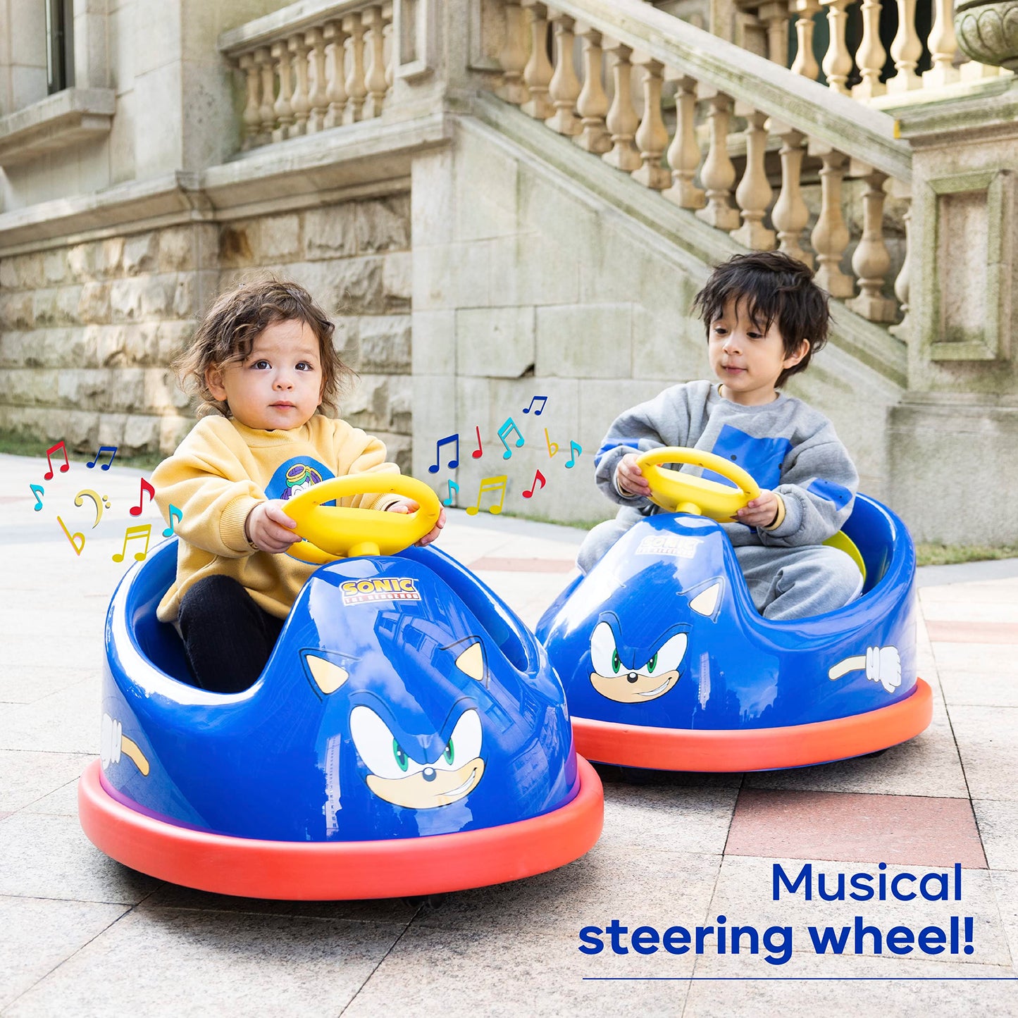Sonic Bumper Car for Kids with Remote Control