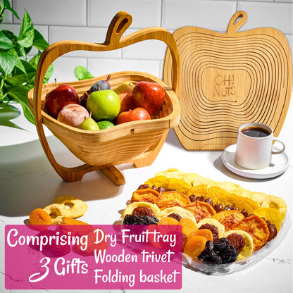 Dried Fruit Gift Basket by Oh! Nuts