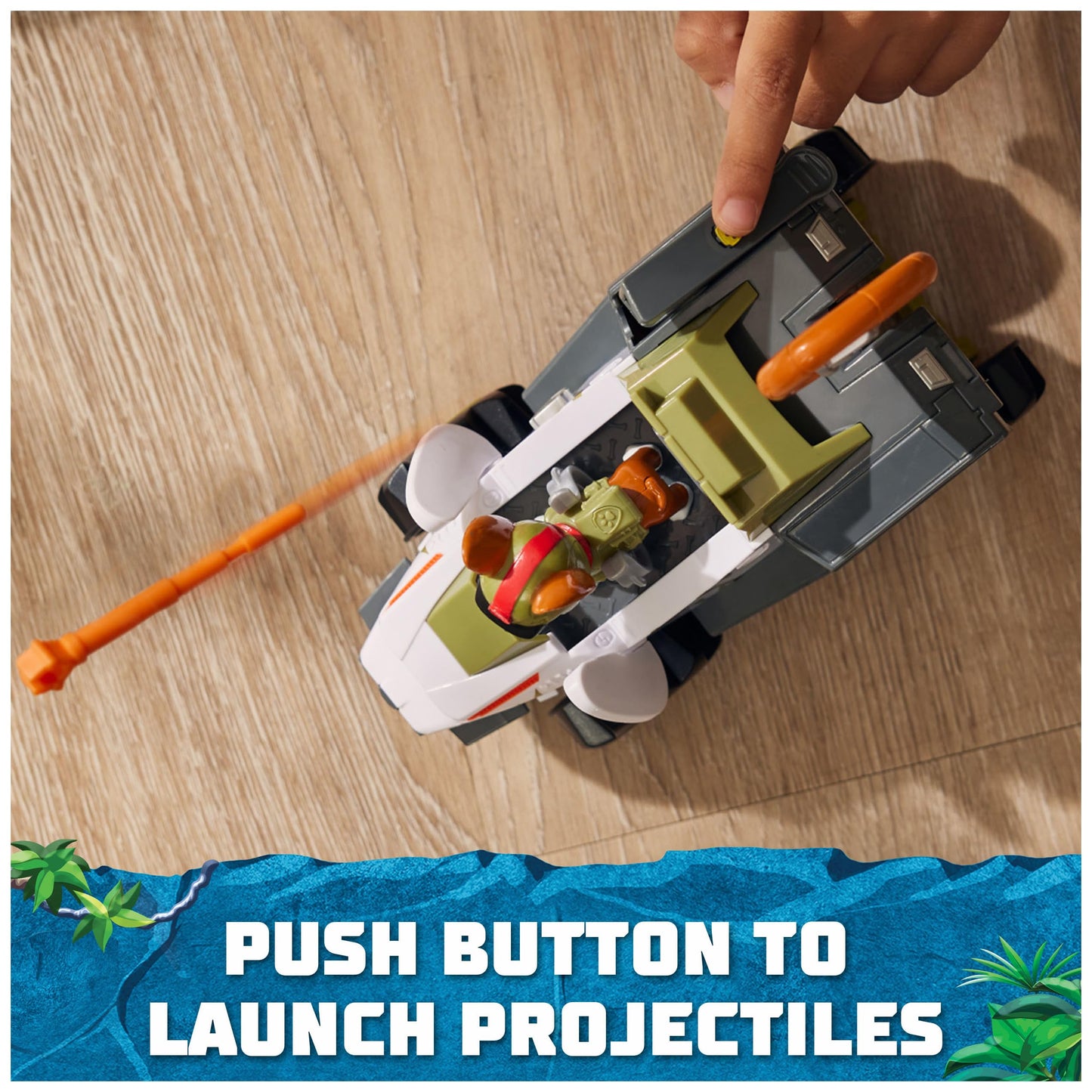 Paw Patrol Tracker Monkey Vehicle with Action Figure