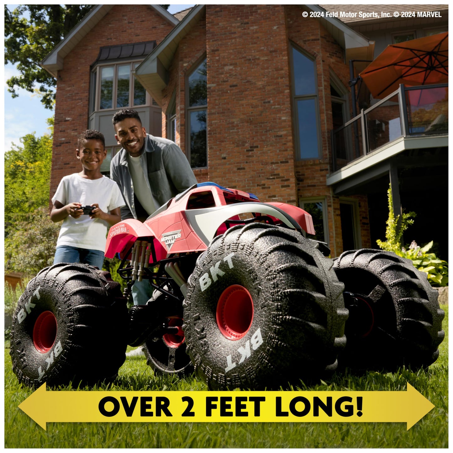 Monster Jam Spider-Man RC Monster Truck 1:6 Scale
