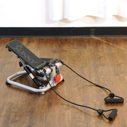 Sunny Health Mini Stair Stepper with Bands