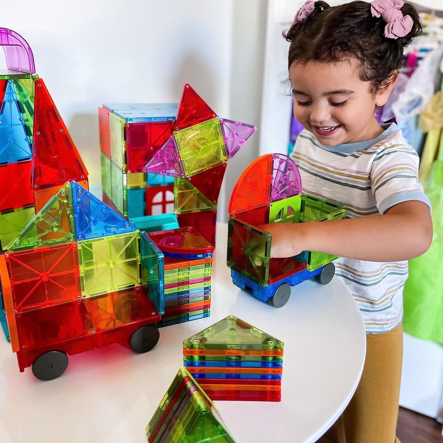 110-Piece MAGNA-TILES Magnetic Building Set