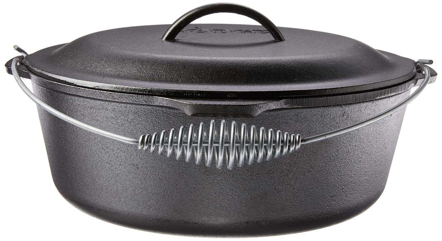 Lodge 9 Quart Cast Iron Dutch Oven with Lid