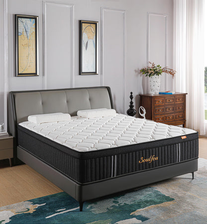 Soulfea 12 Inch Hybrid Full Mattress in a Box