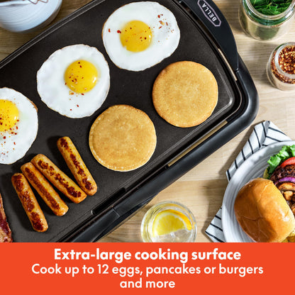 BELLA Electric Griddle with Removable Probe