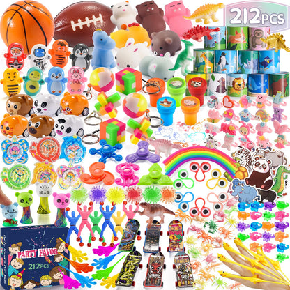 Party Favor Goodie Bags for Kids - Bulk Set