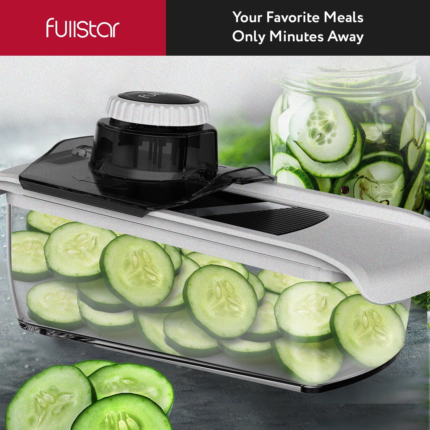 Fullstar 3-in-1 Mandoline Slicer and Cutter
