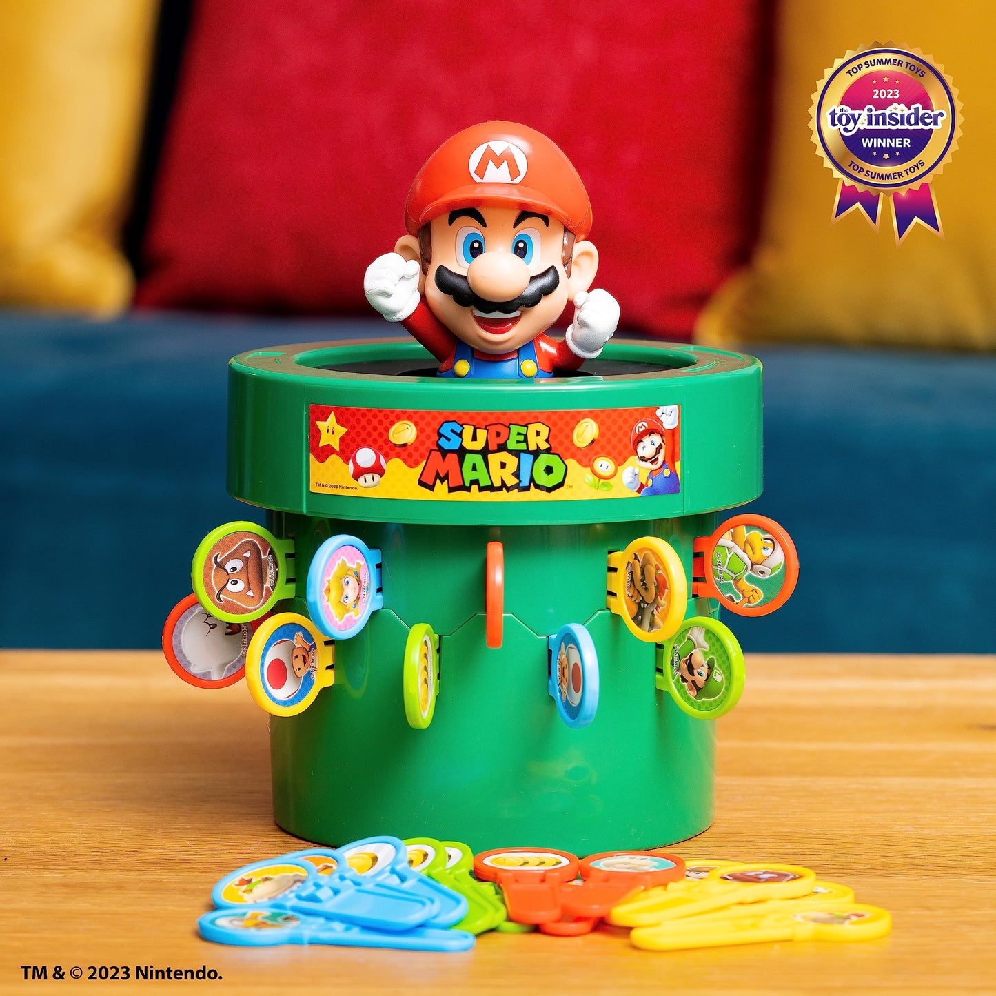 TOMY Super Mario Pop Up Kids Game