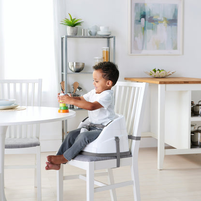 Ingenuity Baby Base 2-in-1 Seat - Slate - Booster Feeding Seat