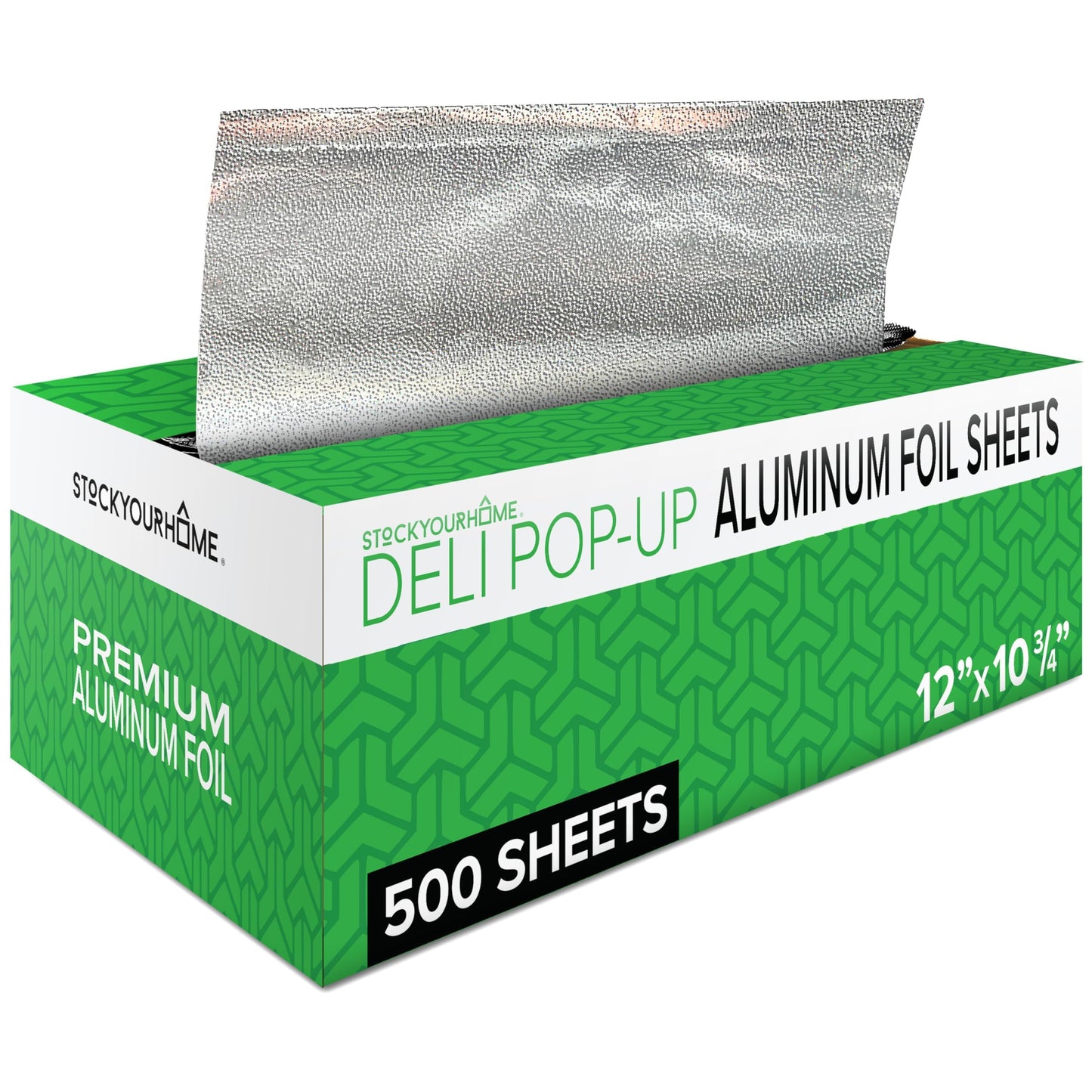 Pre-Cut Deli Aluminum Foil Sheets, 500 Count