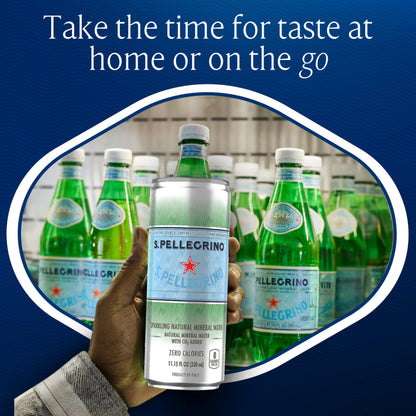 24 Pack San Pellegrino Sparkling Mineral Water