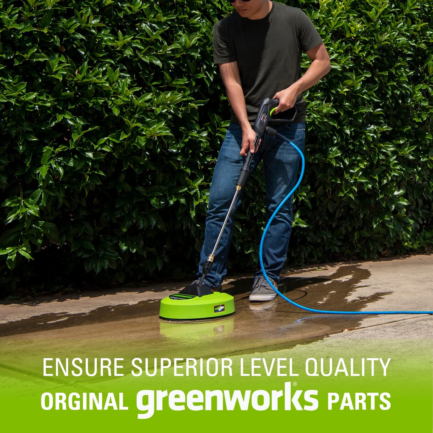 Greenworks 12" Pressure Washer Surface Cleaner Attachment
