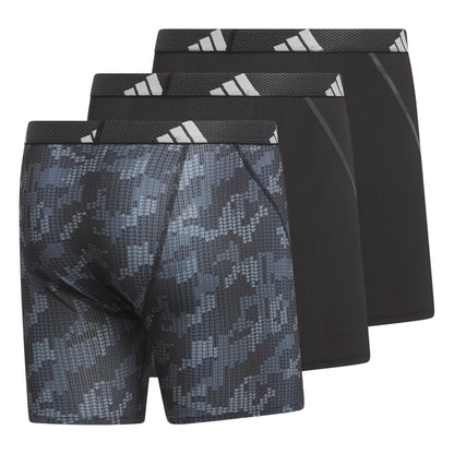 adidas Men's Performance Mesh Boxer Briefs 3-Pack