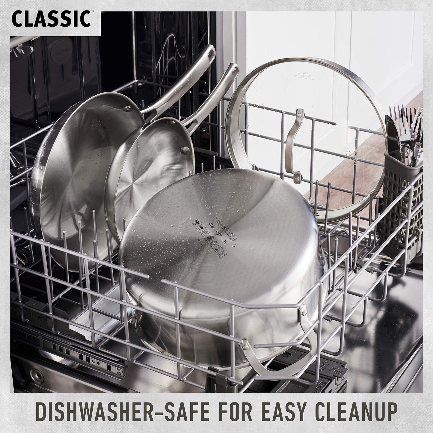 Calphalon 10-Piece Stainless Steel Cookware Set