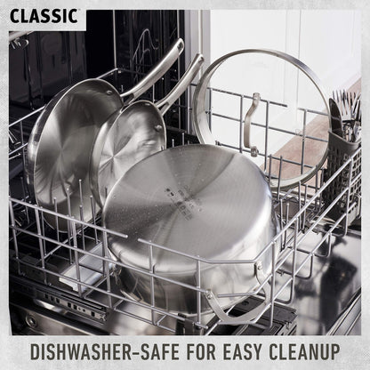 Calphalon 10-Piece Stainless Steel Cookware Set