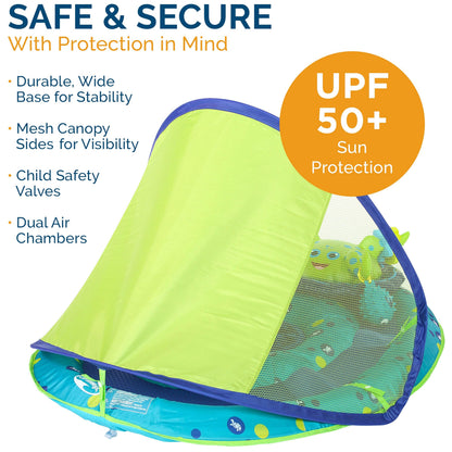 SwimWays Baby Spring Float with Canopy & UPF