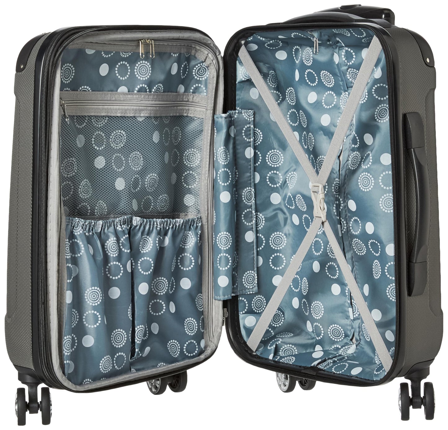Rockland 20-Inch Hardside Carry-On Spinner Luggage